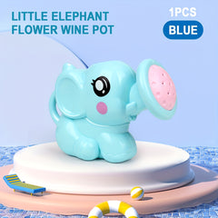 Elephant Shower Kettle Bath Toy Pink Non-Toxic for Kids