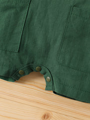 Cute Baby Boys Overalls 2 Pockets & Trendy Styles
