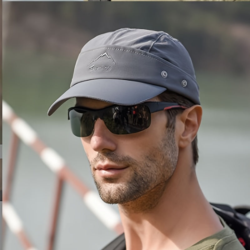 Men's Quick Dry Fishing Sunblock Hat