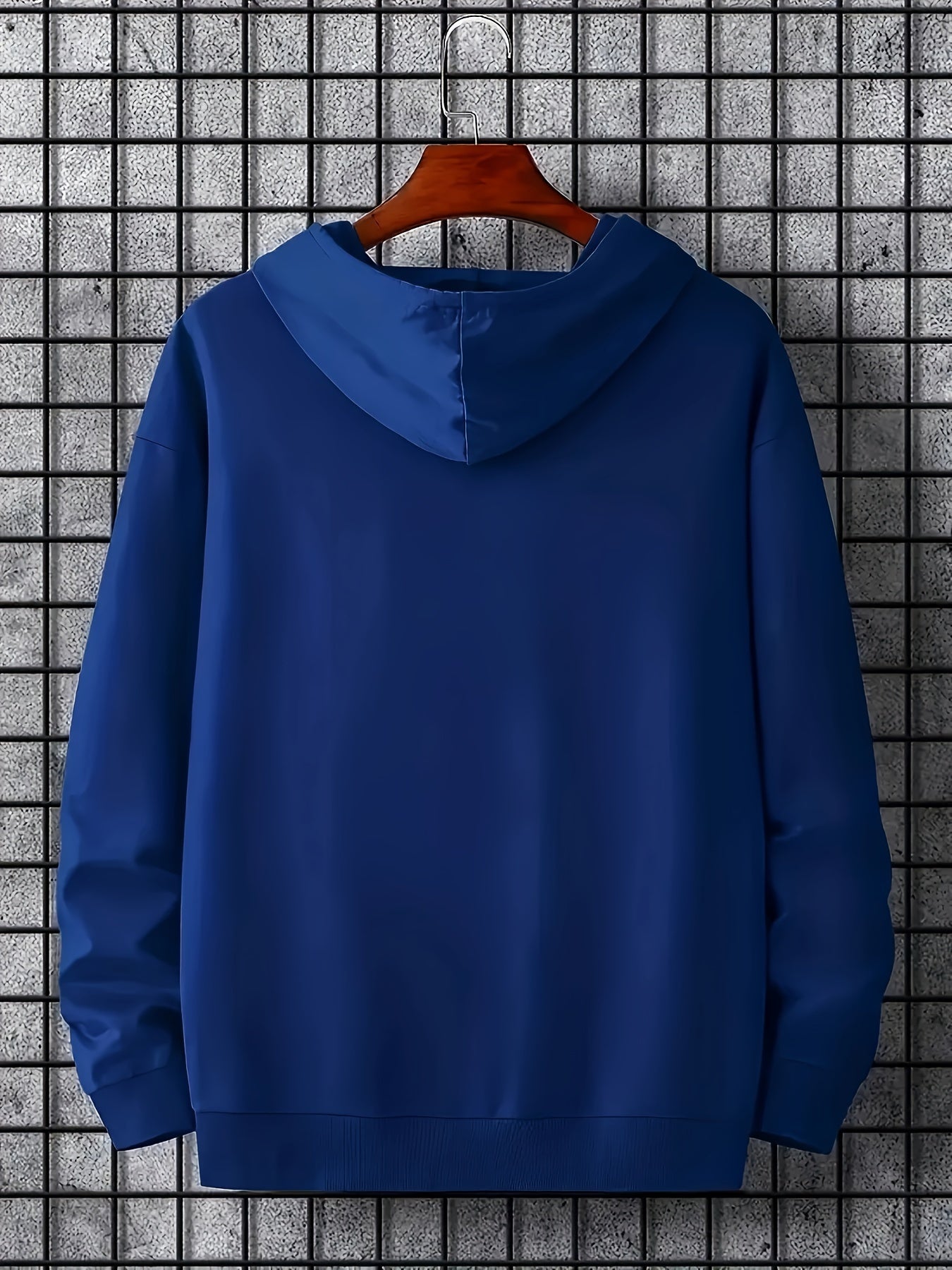 Scary Funny Pizza Cake Men's Hoodie for Fall Winter