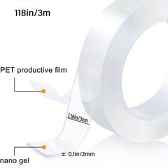 Heavy Duty Double Sided Mounting Tape - Multipurpose Adhesive Foam Tape