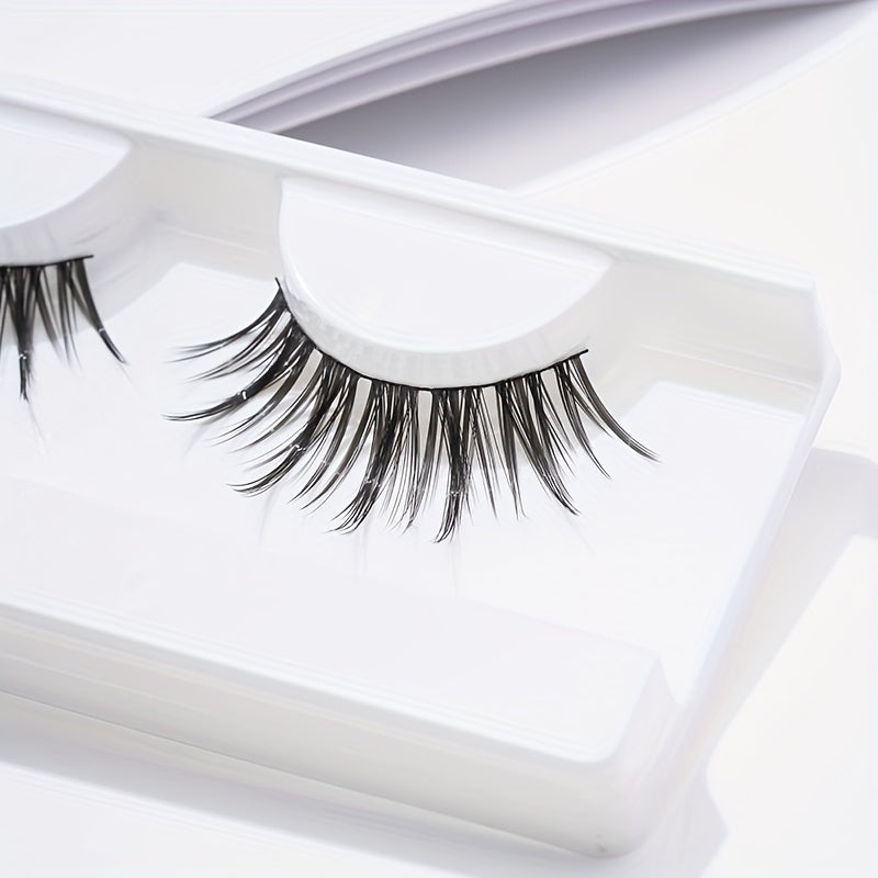 18mm Thick Long Tip Tail V Type Faux Mink Lashes