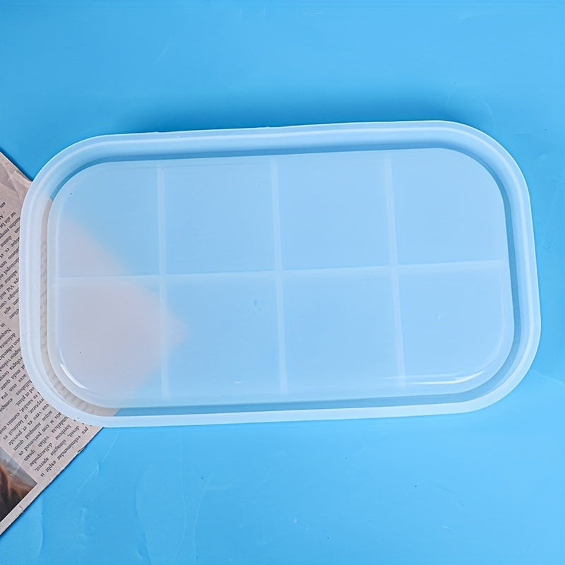 Epoxy Resin Mold Tray Dish Plate Silicone Mould DIY Crafts Jewelry Making
