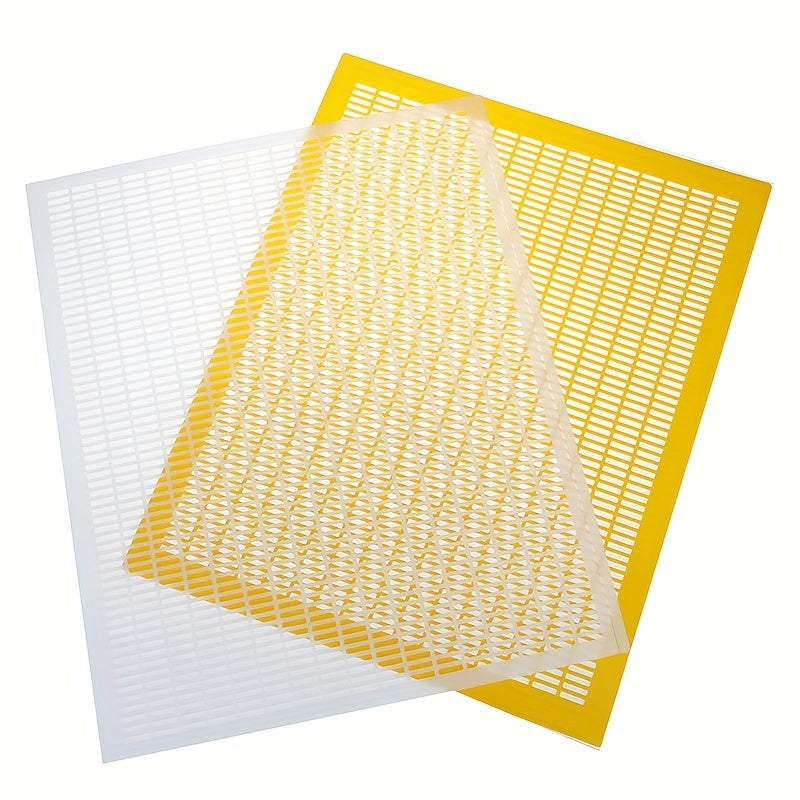 Diagonal Insulation Board - Universal Plastic Yellow Flat Insulation Grille