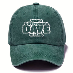 Unisex Distressed Letter Baseball Cap