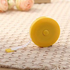 1.5m Mini Soft Tape Measure Retractable Small Sewing Fabric Plastic Tape Measure