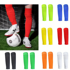 Football Calf Sleeves Protector Shin Guard Sock Men Women