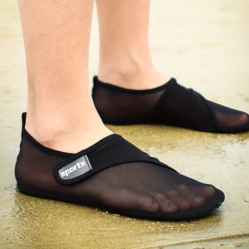 Hook & Loop Water Shoes Quick Dry Aqua Socks Shoes For Water Sports Women's