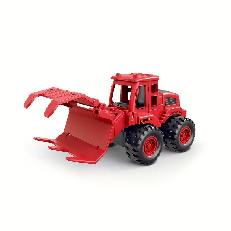 Mini Inertia Excavator Bulldozer Toy Car