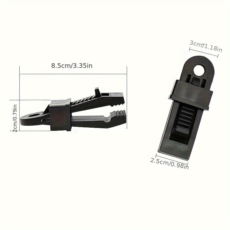 8pcs Tent Awning Clamp Tarpaulin Canopy Clamp