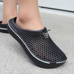 Women's Non slip Hole Beach Shoes Solid Soft Footwear