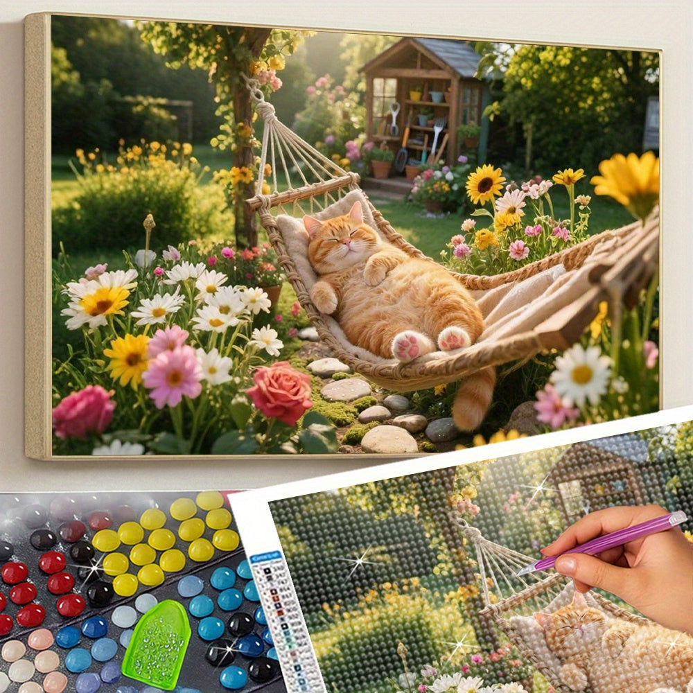 Charming Garden Themed Diamond Painting Kit - Ideal Gift for Women