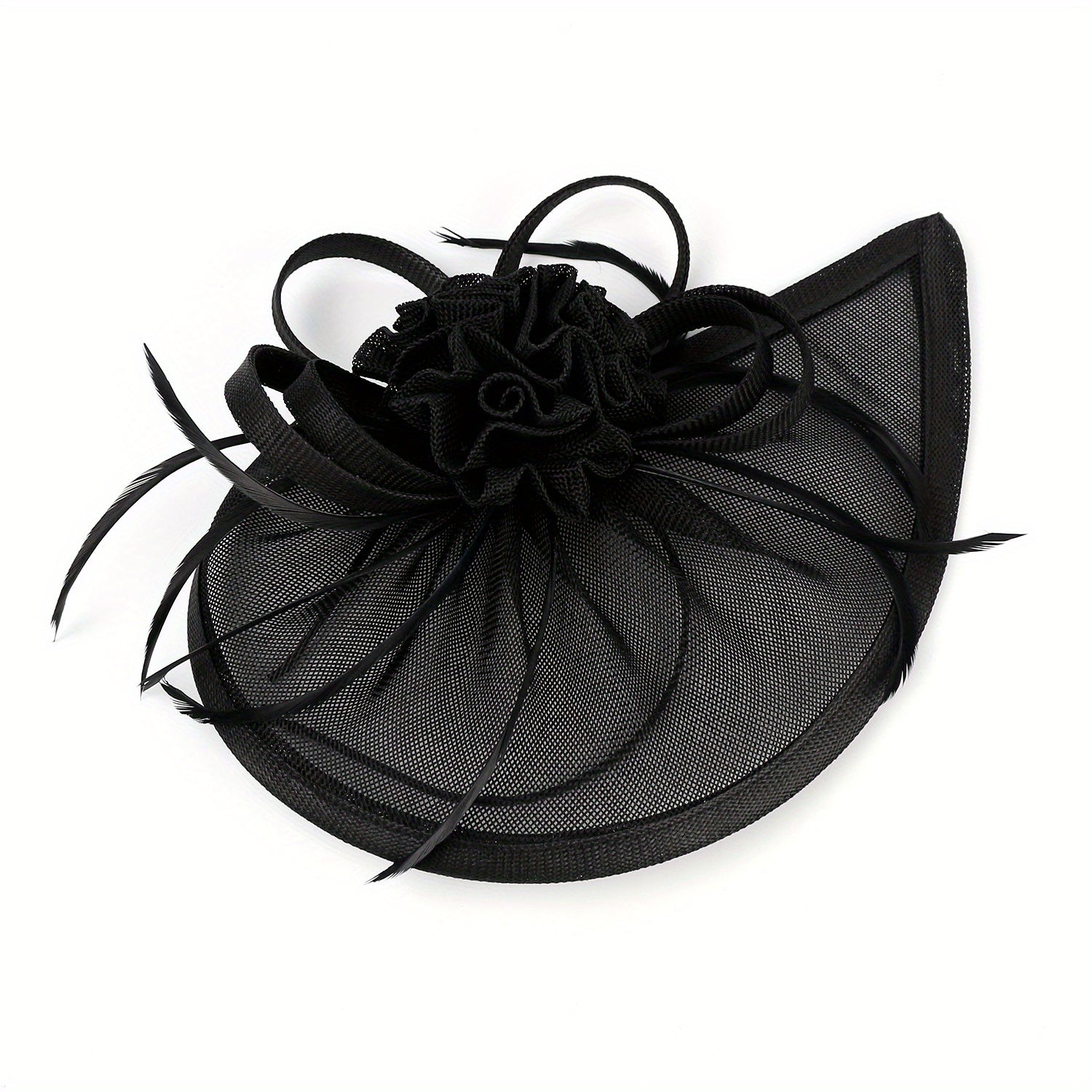 Faux Feather Hats Fascinators for Women Head Piece for Wedding Tea Party