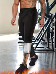 Men's Hot Thermo Body Shaper Sweat Pants for Weight Loss