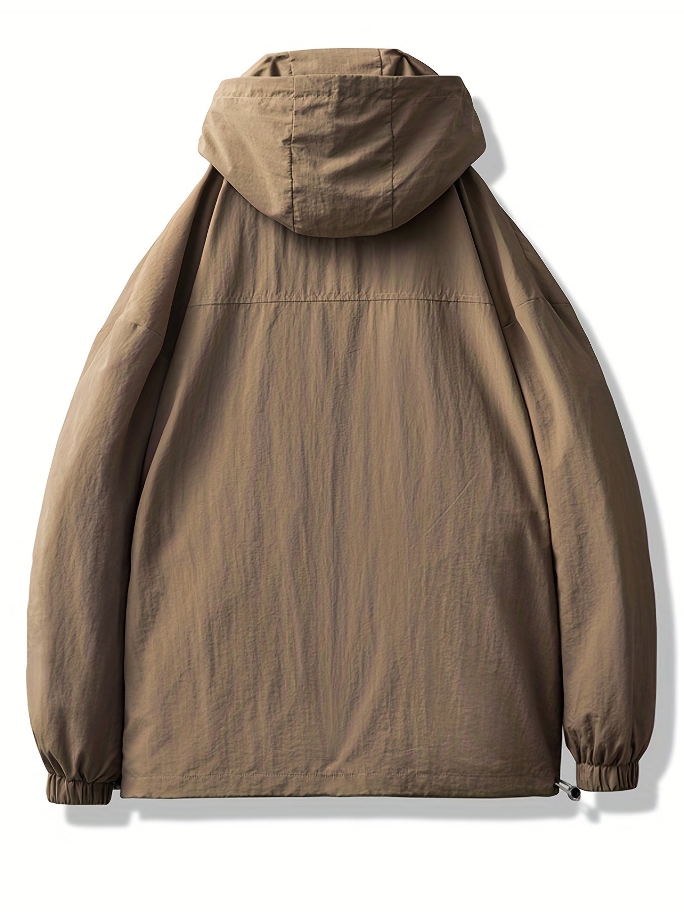 Men's Lightweight Windbreaker Zip Up Coat