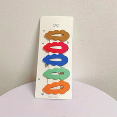 5pcs Girls Hair Clip Hairpin Side Clip Hair Accessories