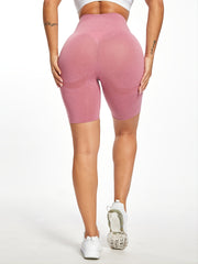Women's Sports Fitness High Waist Stretchy Biker Shorts