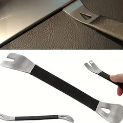 Car Audio Repair Tool Stainless Steel Pry Clip Crowbar