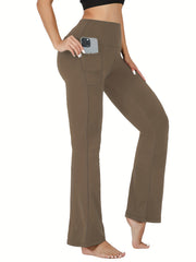 Women's Flare Pants High Waist Yoga Leggings