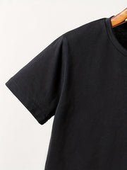 Boy's Happy Face Print T-shirt & Shorts Set for Summer