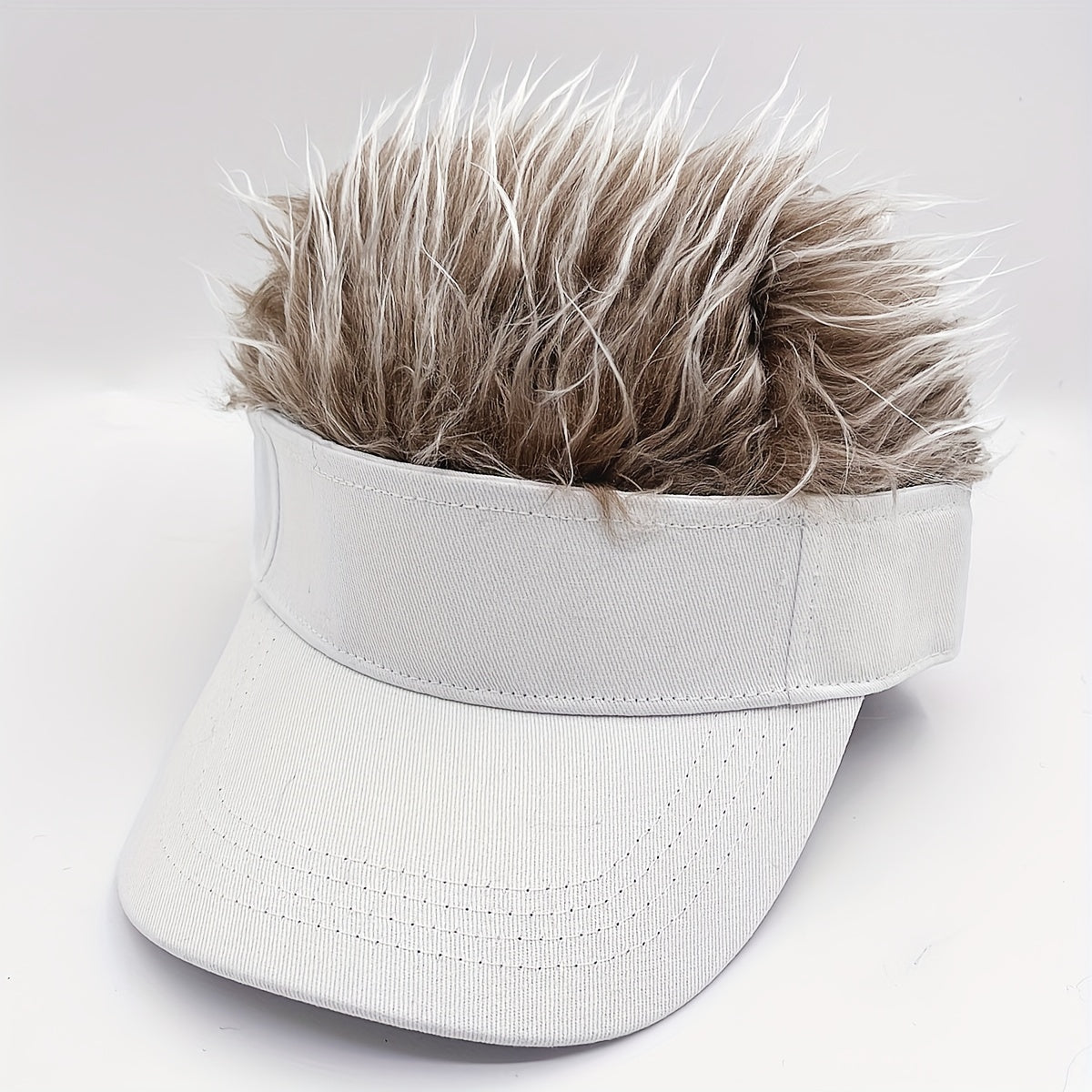 Cotton Wig Hat Classic Solid Hair Baseball Cap Hip Hop Adjustable Visor Hats