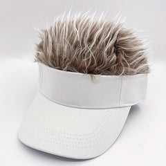 Cotton Wig Hat Classic Solid Hair Baseball Cap Hip Hop Adjustable Visor Hats