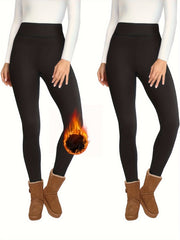 Yoga Fleece Warm Running Fitness Leggings Women's Activewear