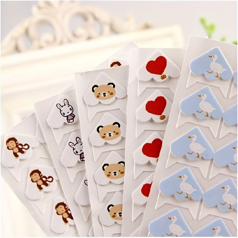 DIY Album Cartoon Paper Corner Stickers