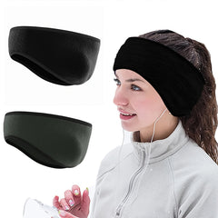 Winter Fitness Headband with Ear Protection Moisture Wicking