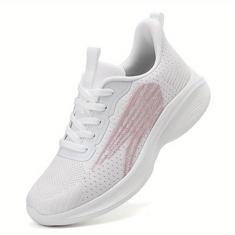 Breathable Mesh Walking Shoes Soft Sole Athletic Sneakers For Women