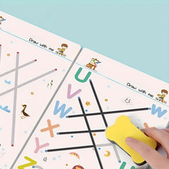 Magic Pen Training Drawing Book Reusable Paper Material