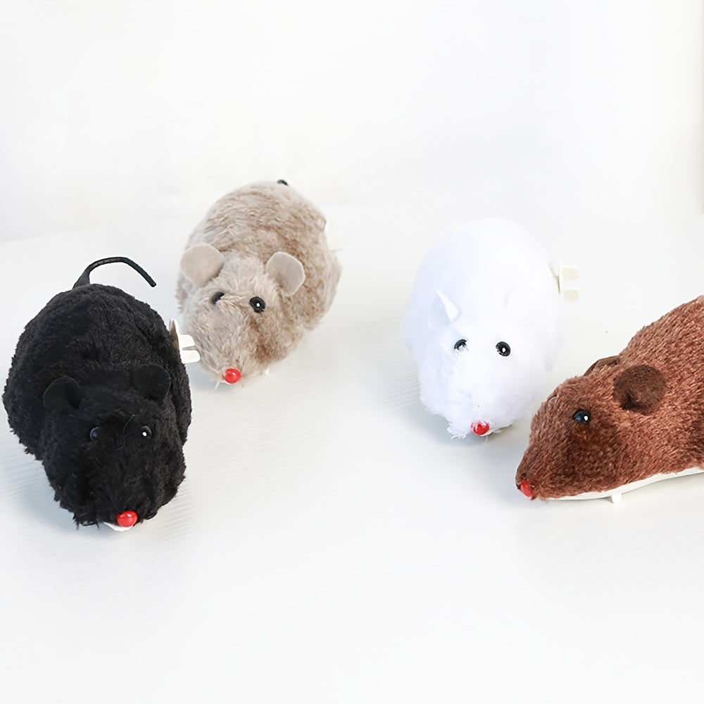 Random Mouse Cat Toy Plush Teaser Interactive Indoor Cats