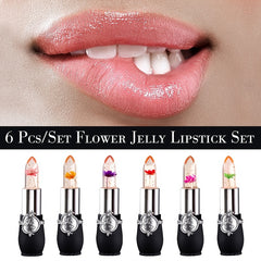 Long Lasting Lipstick Set with Moisturizing Lip Balm