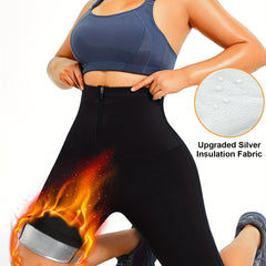 Sauna Sweat Shorts Zipper Front Yoga Running Athletic Shorts for Women