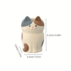 Cat Pen Holder Desk Organizer for School Office Home