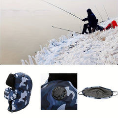 Coldproof & Windproof Hat Pullover Cap with Breathing Valve Winter Warm Hat