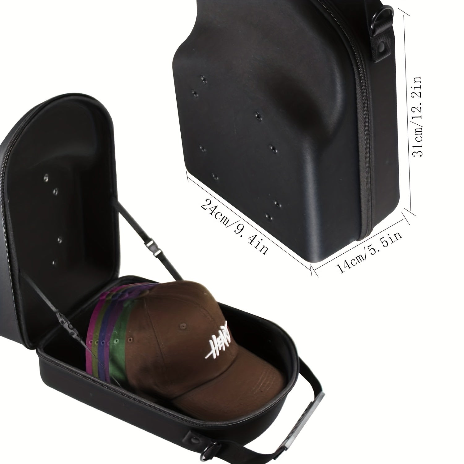 1pc Hat Travel Case For Hat Storage