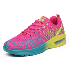 Colorblock Running Shoes Women's Air Cushion Sneakers
