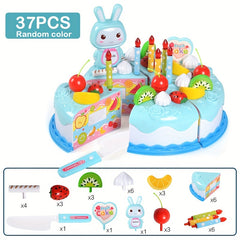 House Toy Cake Cutting Set for Girls Pretend Play