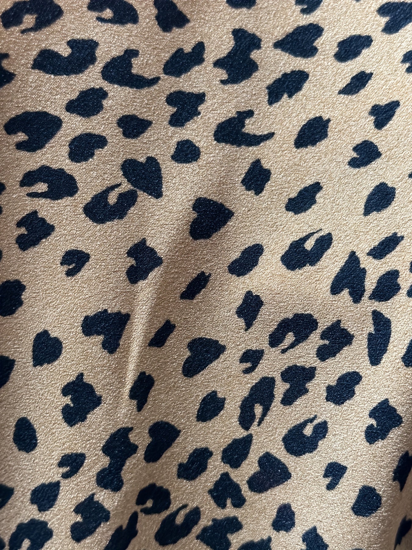 Leopard Print High Waist Shorts Casual Loose Wide Leg Shorts Women's Clothing