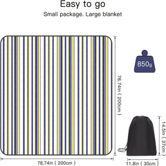 Waterproof Outdoor Picnic Blanket Folding Mat For Park and Beach Camping
