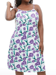 Retro Loungewear Tulipa Print Cami Night Dress