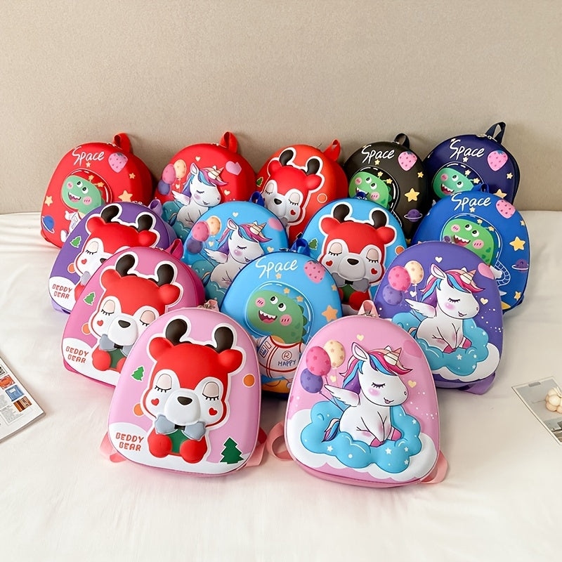 3D Unicorn Dinosaur Backpack Lightweight Schoolbag