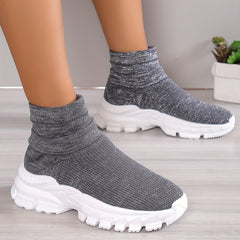 Women's Lightweight Mesh Breathable Sock Shoes Comfortable Sport Shoes
