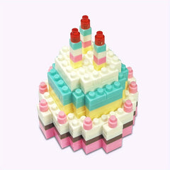 Cake Building Blocks DIY Model Toys Gift