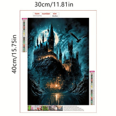 Castle Diamond Painting Kit for Adults - DIY Decor for Living Room