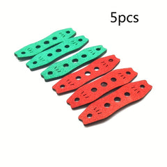 5pcs Slingshot Pouches Replacement Bands Anti Slip Microfiber Pouch 1 8mm Thick