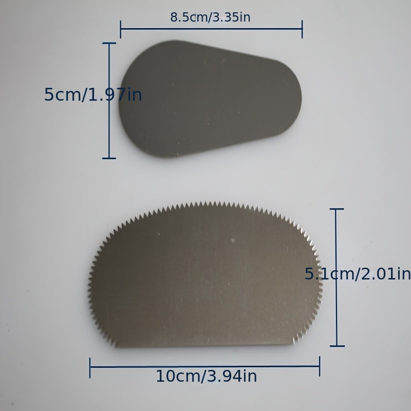 10pcs Metal Clay Scraper for Polymer Clay & Ceramics