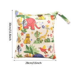 Waterproof Fashionable Wet/Dry Diaper Bag for Baby