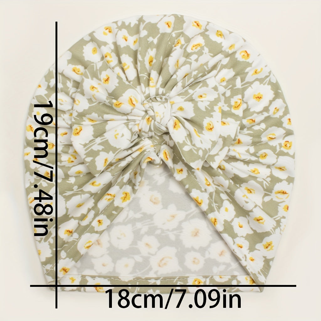 Printed Donut Baby Hat for Newborns in Autumn Winter